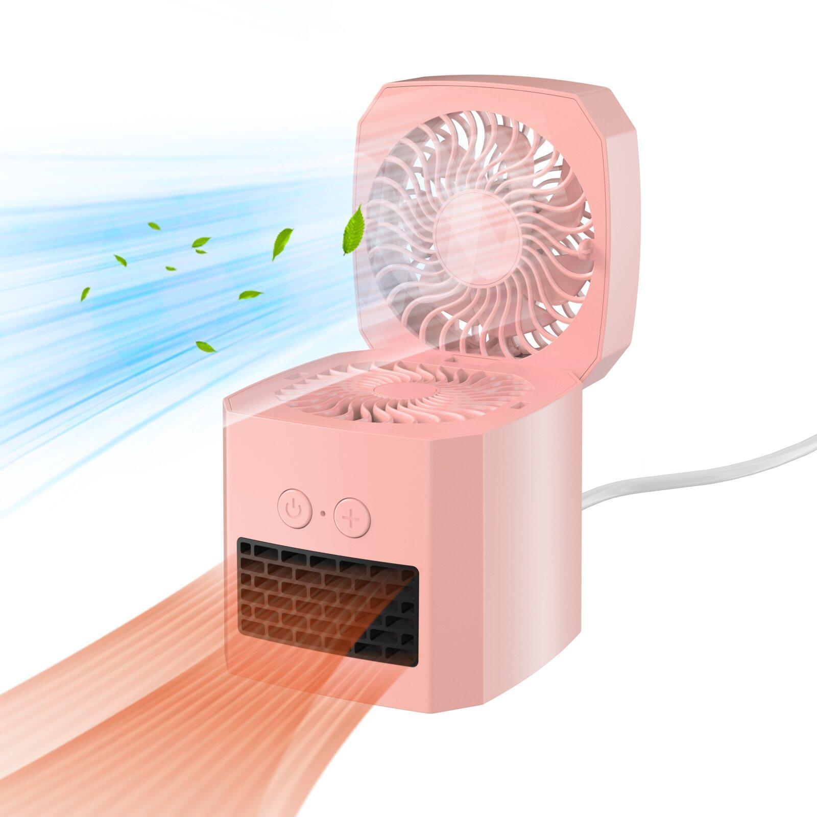 Dual-function Cooling And Heating Fan