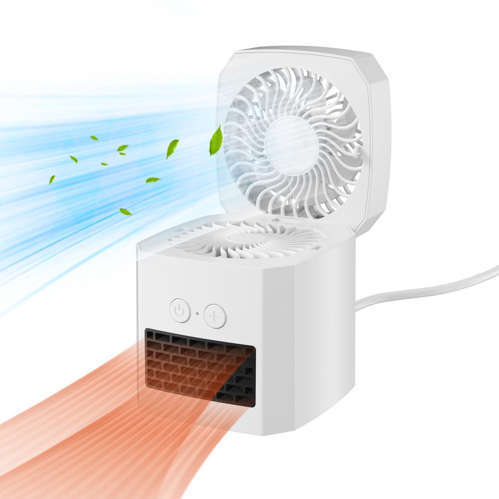Dual-function Cooling And Heating Fan