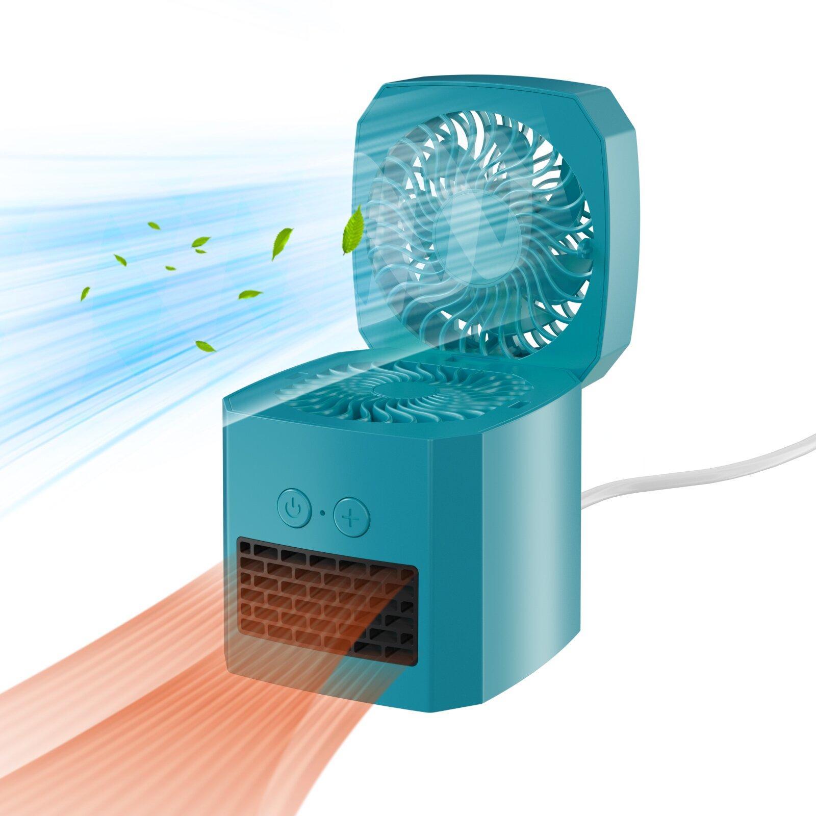 Dual-function Cooling And Heating Fan